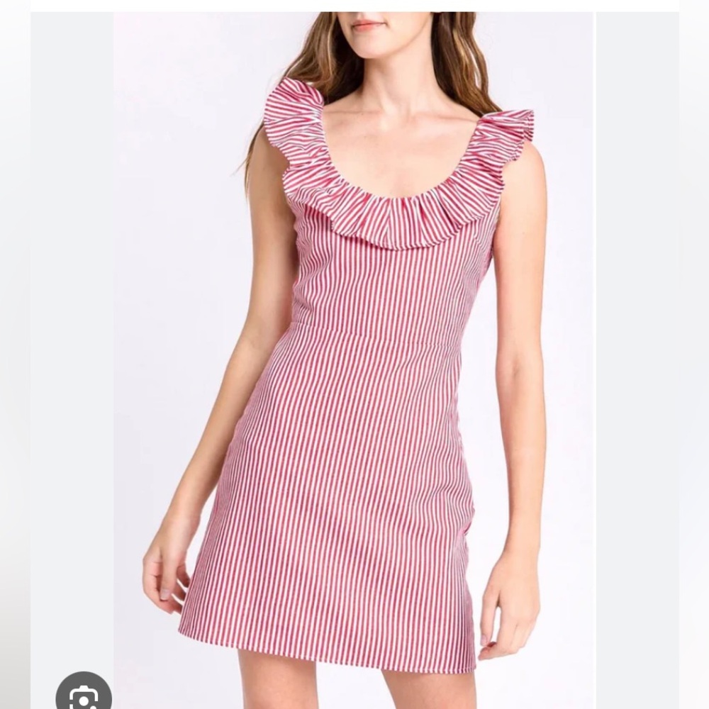 Striped Red and white Dress